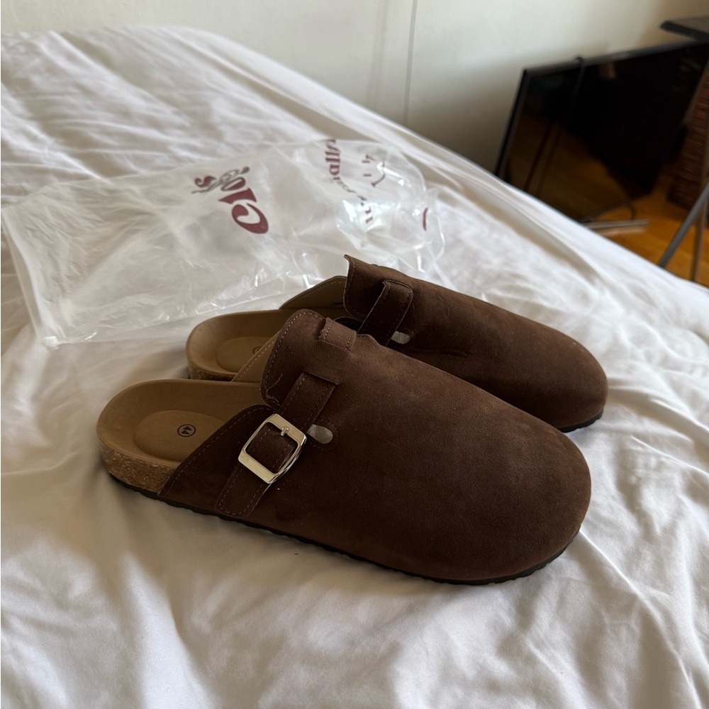 Dark Brown Clogs for Men